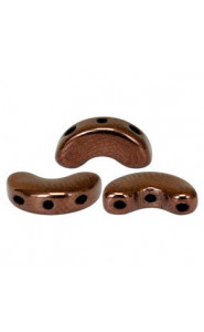 Les perles par Puca® Arcos beads Dark bronze 23980/14415